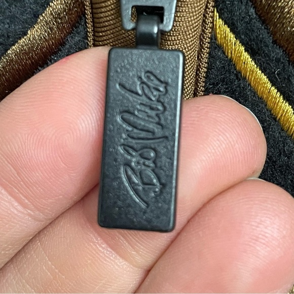 Bob Mackie Wearable Art Womens Large Embroidered Full Zip Fleece Jacket vintage - Picture 2 of 11